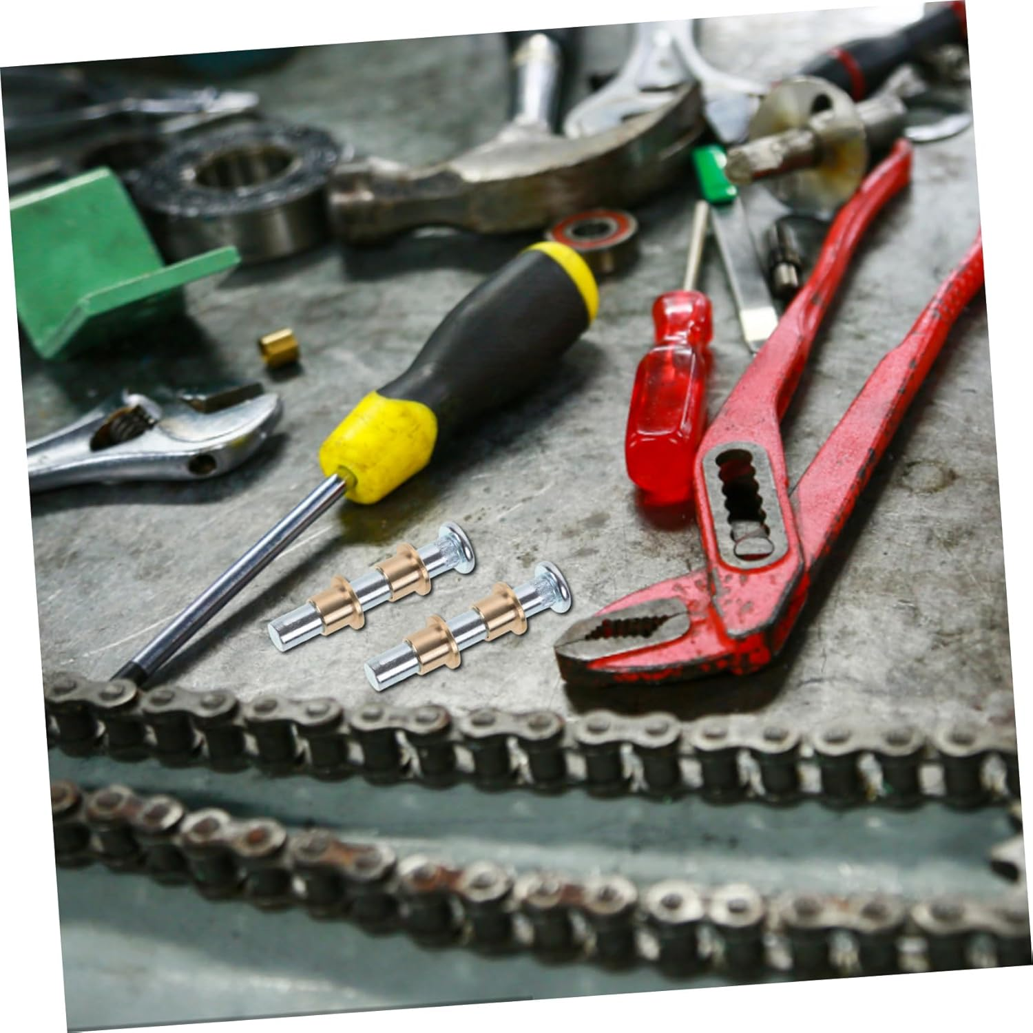 FUNOMOCYA Car Door Hinge Repairer Kit Door Hinge Pins Replacement Automotive Repair Tool and Bushing Kit