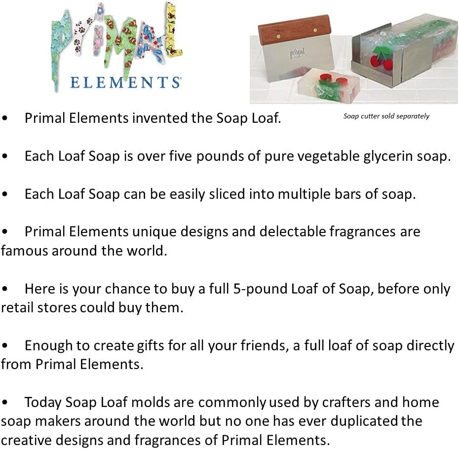 Primal Elements Cut Loaf Soap 5 Pound image number 2