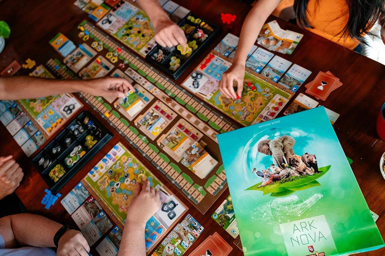 Capstone Games Ark Nova: Zoo Map Pack 2 Board Game image number 2