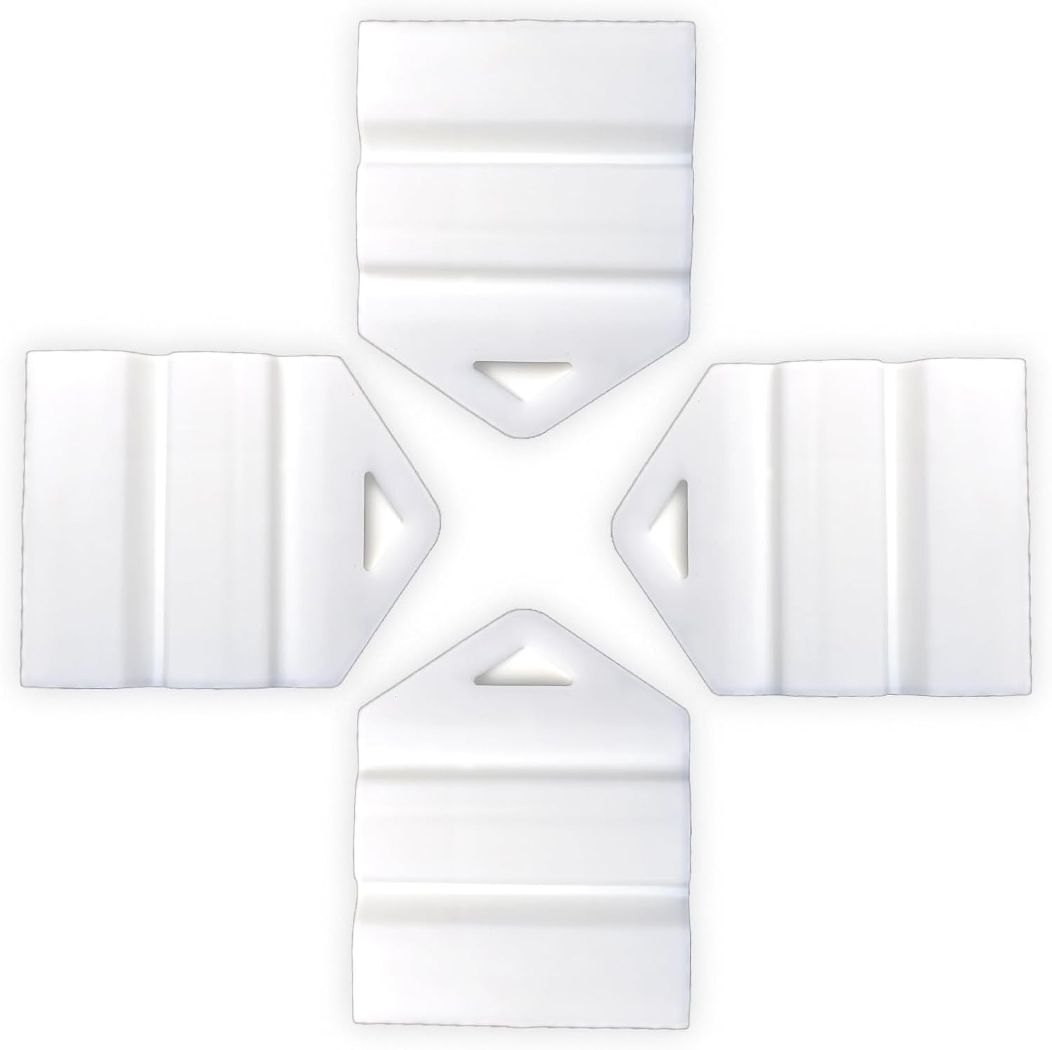 4X L & P Plate Holder Clips, 3.5X5.8Cm Lightweight White Plastic Mounts, Tool-Free Reliable Secure AU License Clips for Cars Motorcycles, Easy-Attach Durable Vehicle Accessories image number 4