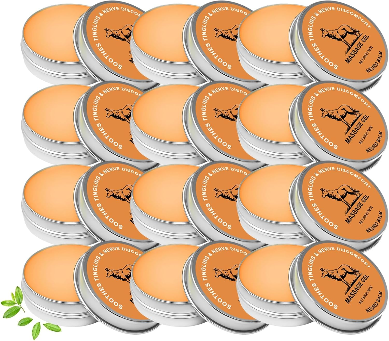 Neuro Balm, Herbal Cooling Ointment for Daily Body Comfort & Care, Long-Lasting Soothing Relaxation, for Knee/Elbow/Shoulder/Back/Neck, Massage Body Gel (1Pcs)