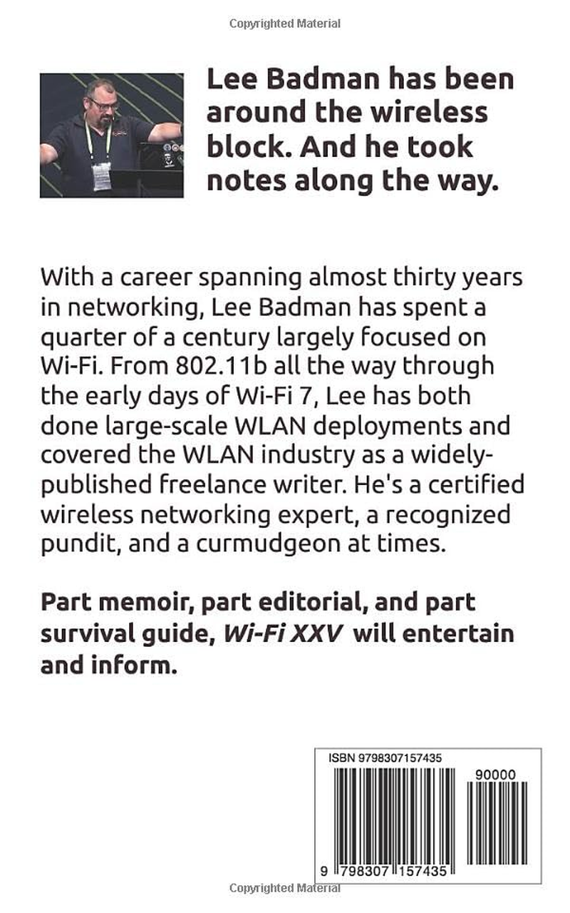 Wi-Fi XXV: Twenty-Five Years in Wi-Fi