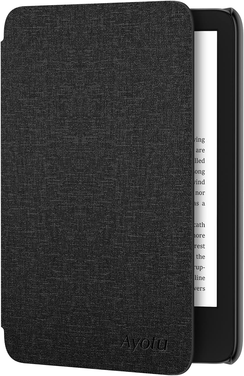 Ayotu Case for 6" All-New Kindle (2024/2022 Release), Slim Lightweight Durable Cover with Auto Sleep/Wake, ONLY Fit 6 Inch Basic Kindle 11Th Gen 2024/2022 Release, Red