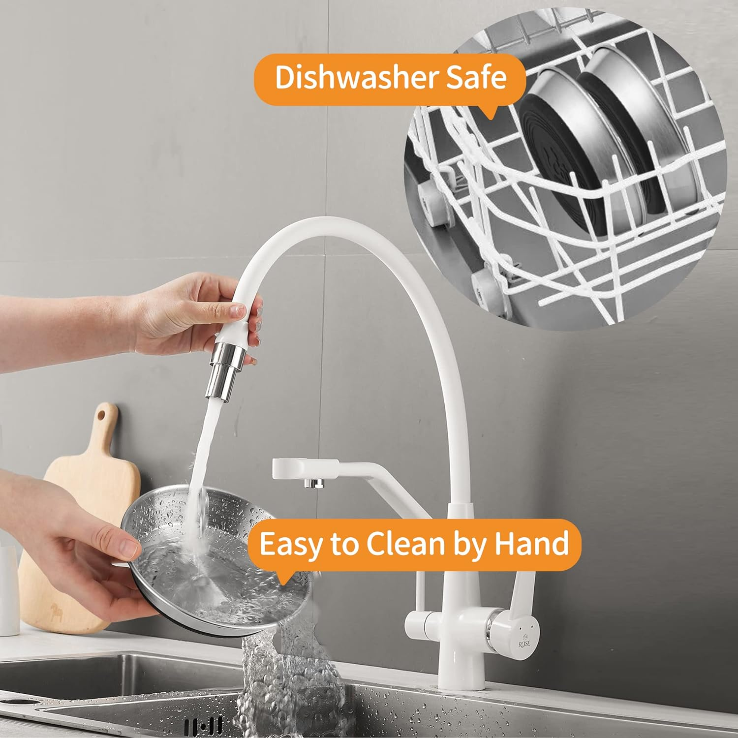 WROSWT Stainless Steel Cat Bowls,Whisker Friendly Shallow Cat Dishes for Food and Water,Non-Slip Silicone Bottom,Heavy Duty,Replacement Kitten Metal Plate for Elevated Stands,2 Pack image number 5