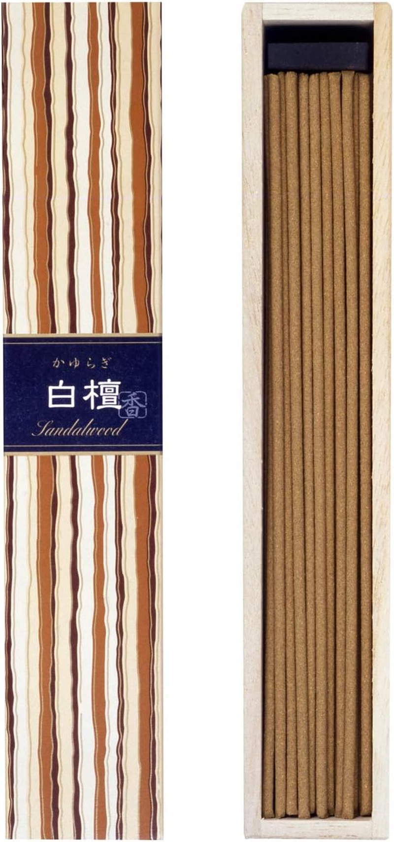 Nippon Kodo Itchuragi Sandalwood with Incense Stand, White, Single Item, 40 Pieces (X1) image number 2