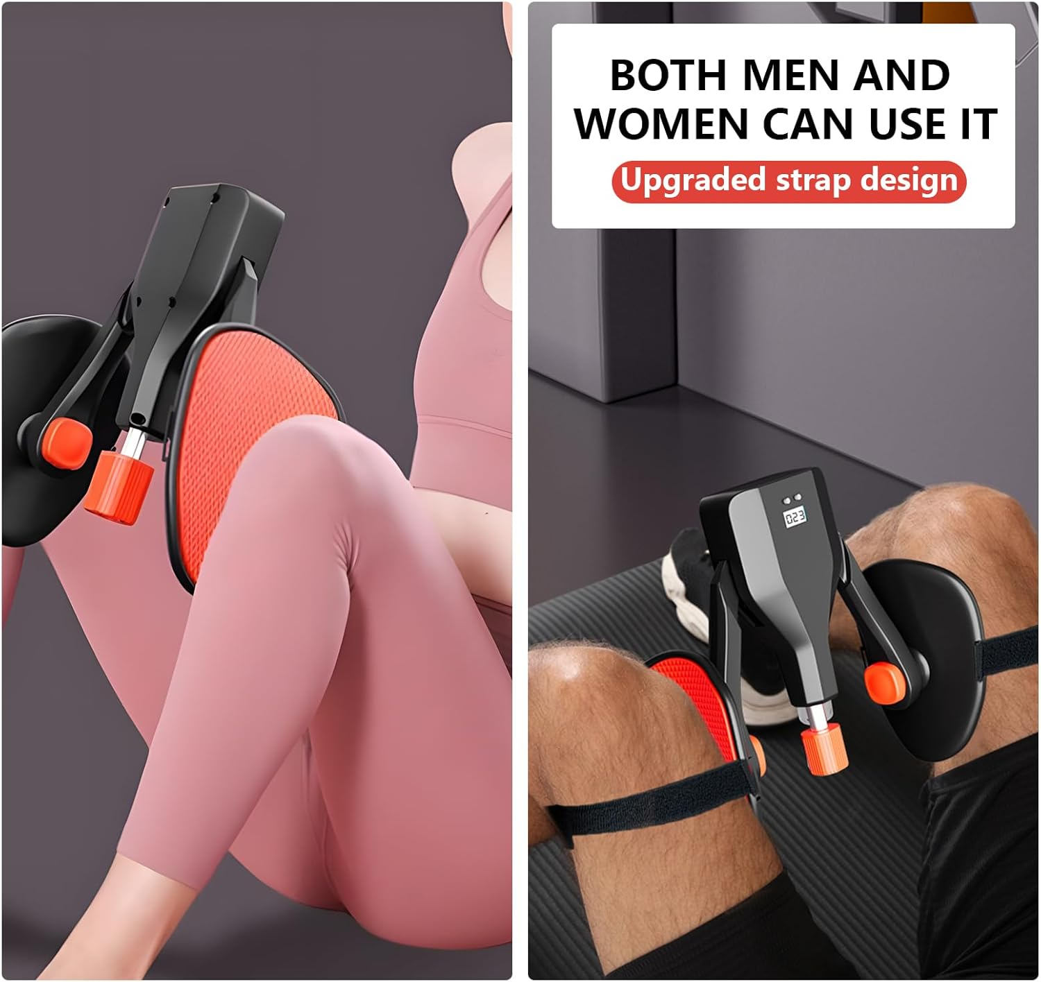 Thigh Master Hip Trainer Kegel Exerciser, Hip Trainer Exercise Equipment,Adjustable Leg and Inner Thigh Strength Exercise Equipment，Legs Workout Equipment for Men ， Kegel Exercise Products for Women image number 4