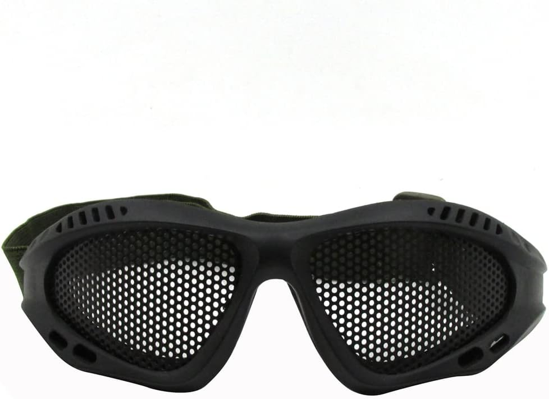 Safety Mesh Goggles anti Fog for Outdoor Games Sports Paintball Riding Cycling image number 6