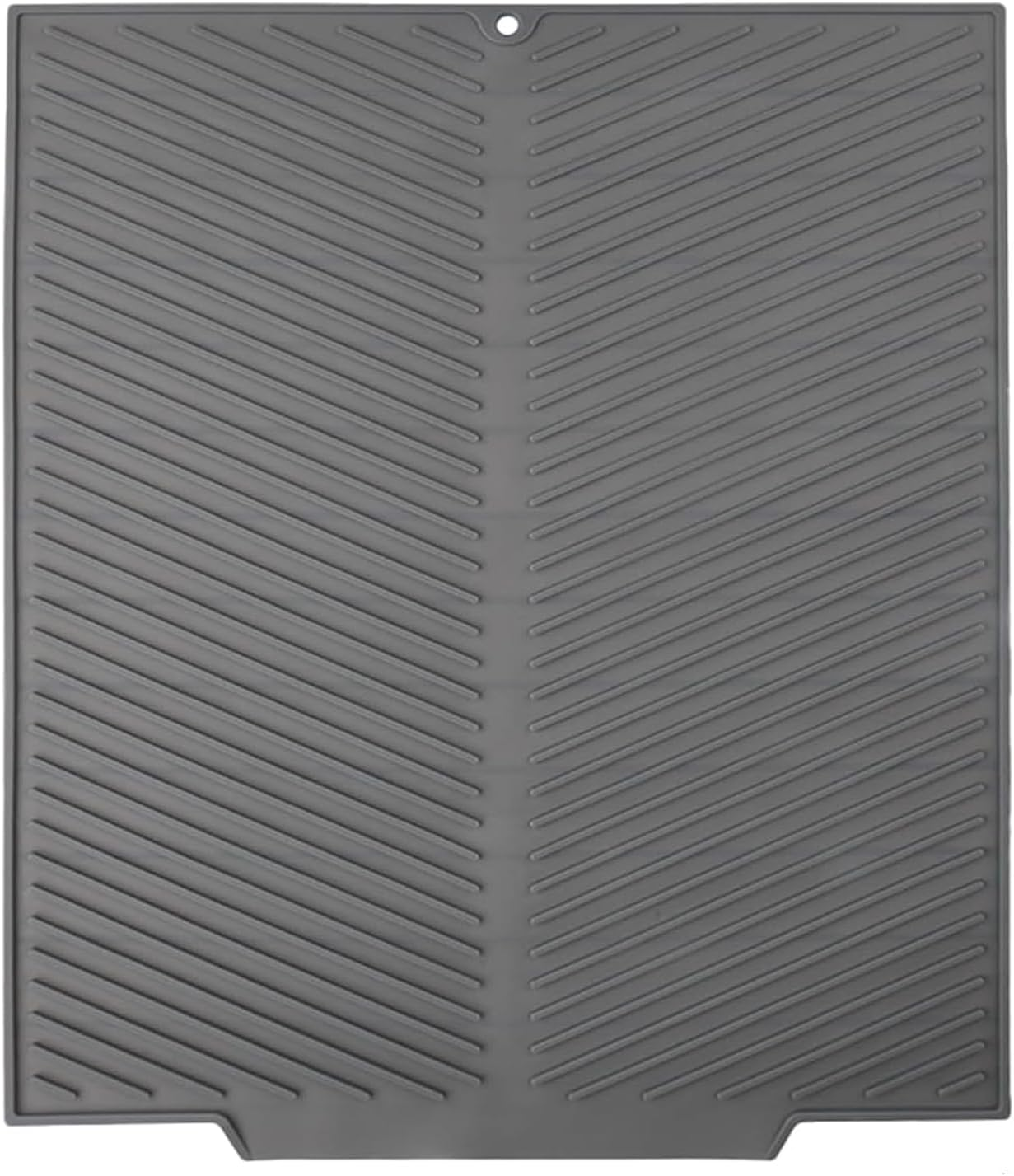 Cat Litter Mat, Cat Litter Mat, 41 X 51 Cm, Silicone Cat Mat, Waterproof Cat Litter Tray Mat, Cat Litter Box, Gift Cat Litter Scoop Made of Mesh, Easy to Clean (Grey) image number 4