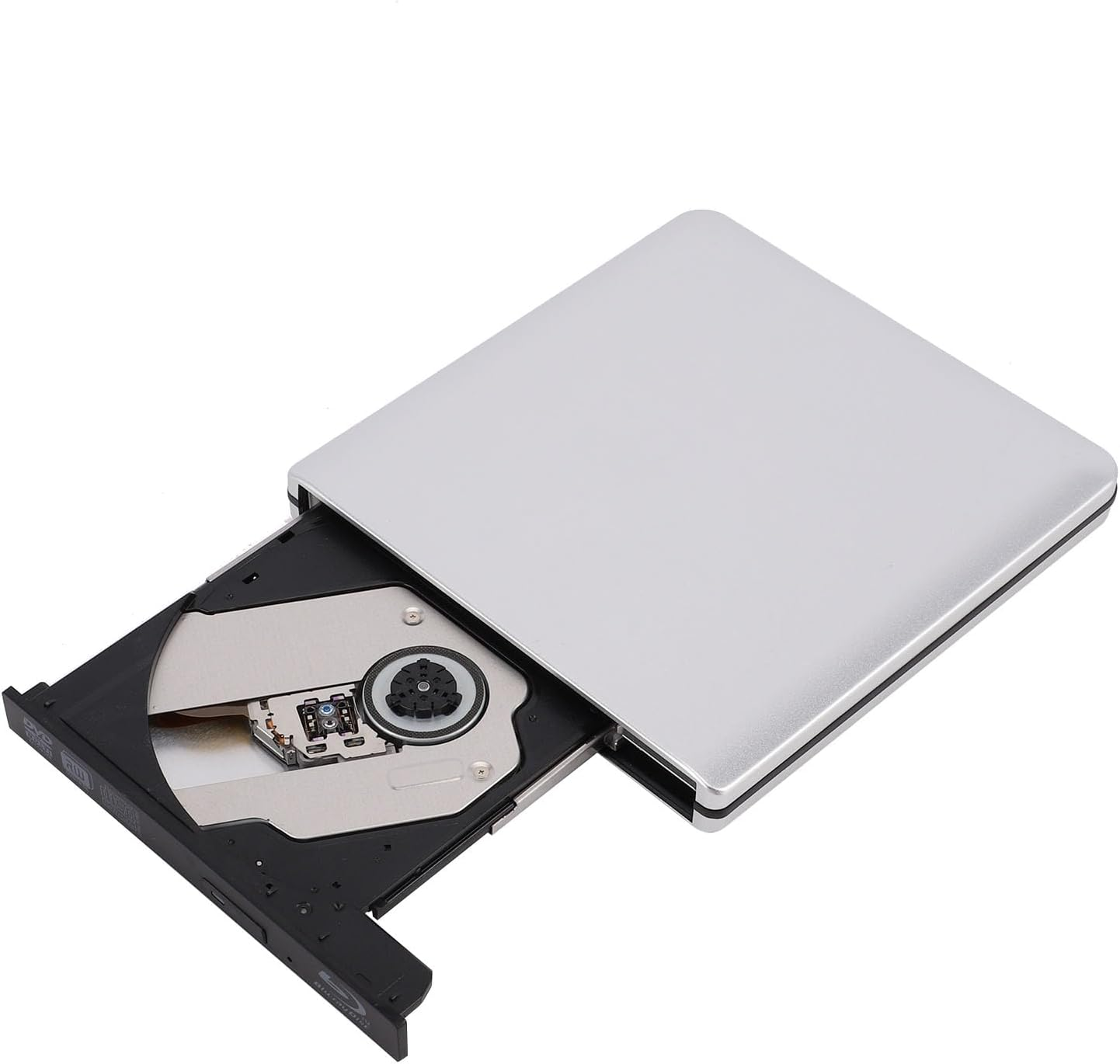 External Disc, CD BD USB DVD Player for Desktops, Laptops and All in One, 3D Blue-Ray Movie Recorder, Optical Plug and Play Drive image number 2