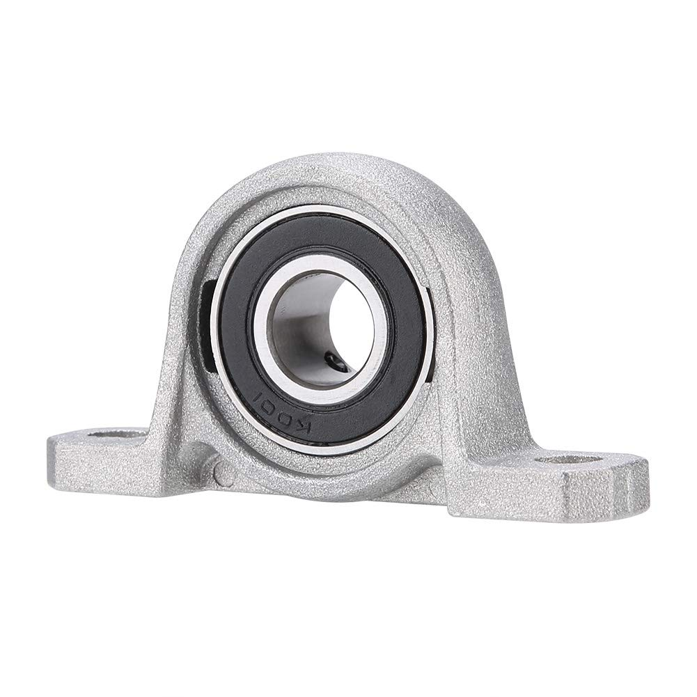 KP001 Pillow Block Bearing, Flange Mounted Pillow Bearings, Self Aligning Center Mounted Bearings with Flange Holes Can Be Used in Electric Power, Metallurgical Industry(12Mm) image number 5