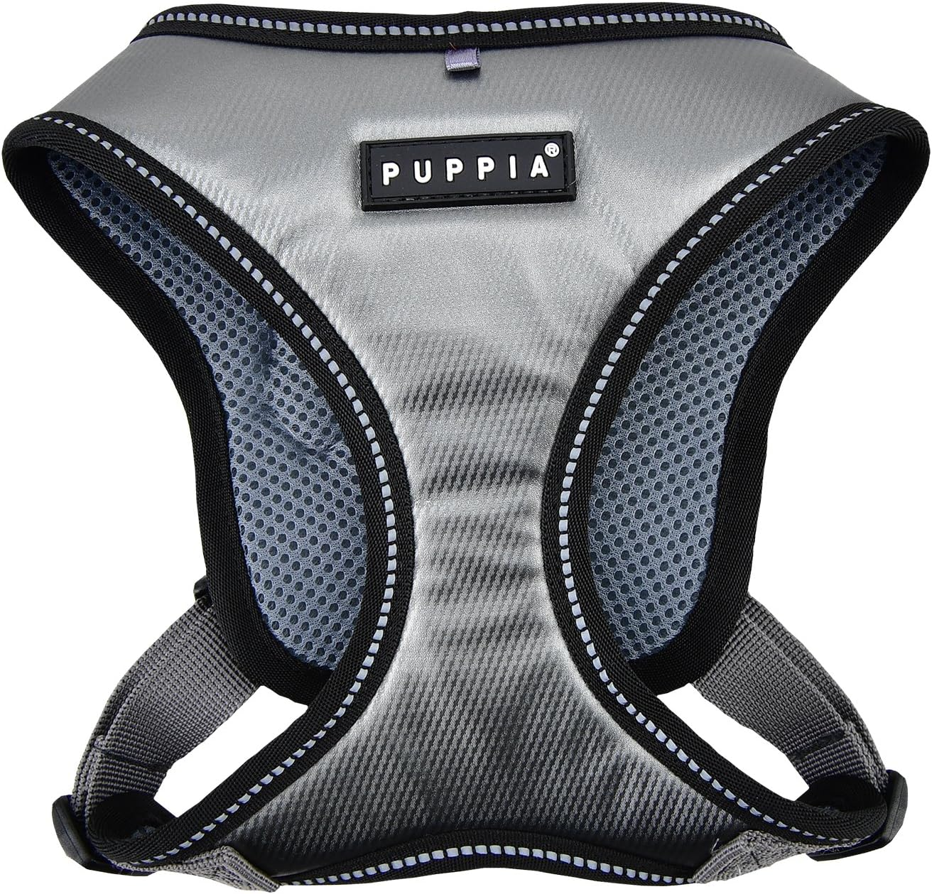 Puppia Legacy Dog Harness, Grey Medium