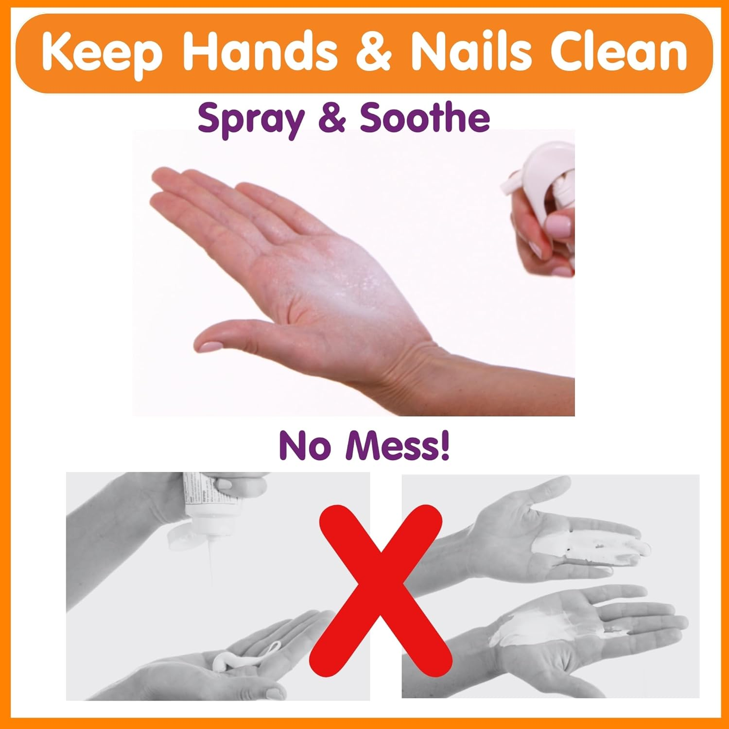 Diaper Rash Cream Spray by Boogie Bottoms, Travel Friendly No-Rub Touch Free Application for Sensitive Skin, from the Maker of Boogie Wipes, over 200 Sprays per Bottle, 1.7 Oz image number 3