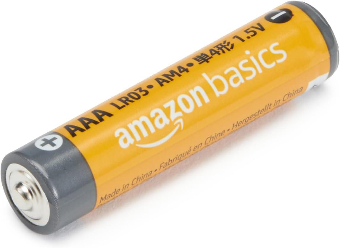 Amazon Basics 36 Pack AAA High-Performance Alkaline Batteries, 10-Year Shelf Life, Easy to Open Value Pack image number 1