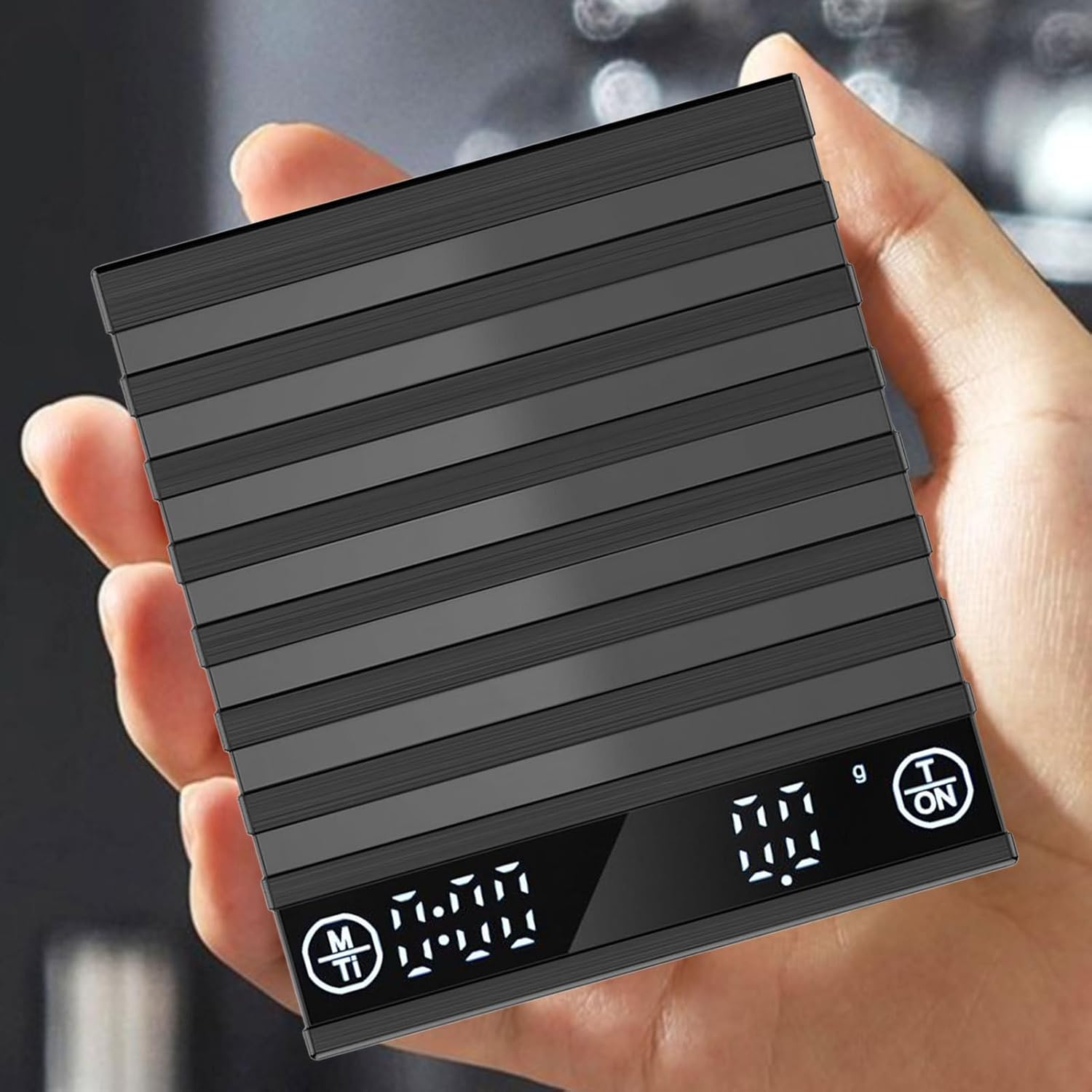 Pour over Coffee Scale - Smart Coffee Weight Scale with Timer | Waterproof Kitchen Weighing Gadget for Bar Home Travel Shop Outdoor Cafe image number 5