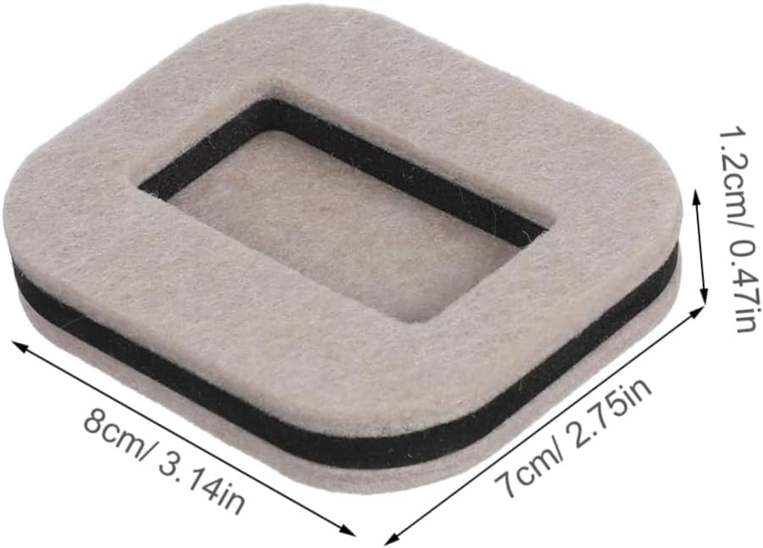 5Pcs Non-Slip Furniture Pads Felt Caster Cups for Hard Floor Protection Easy to Install Noise Reducing for Chairs Tables and Cabinets image number 1
