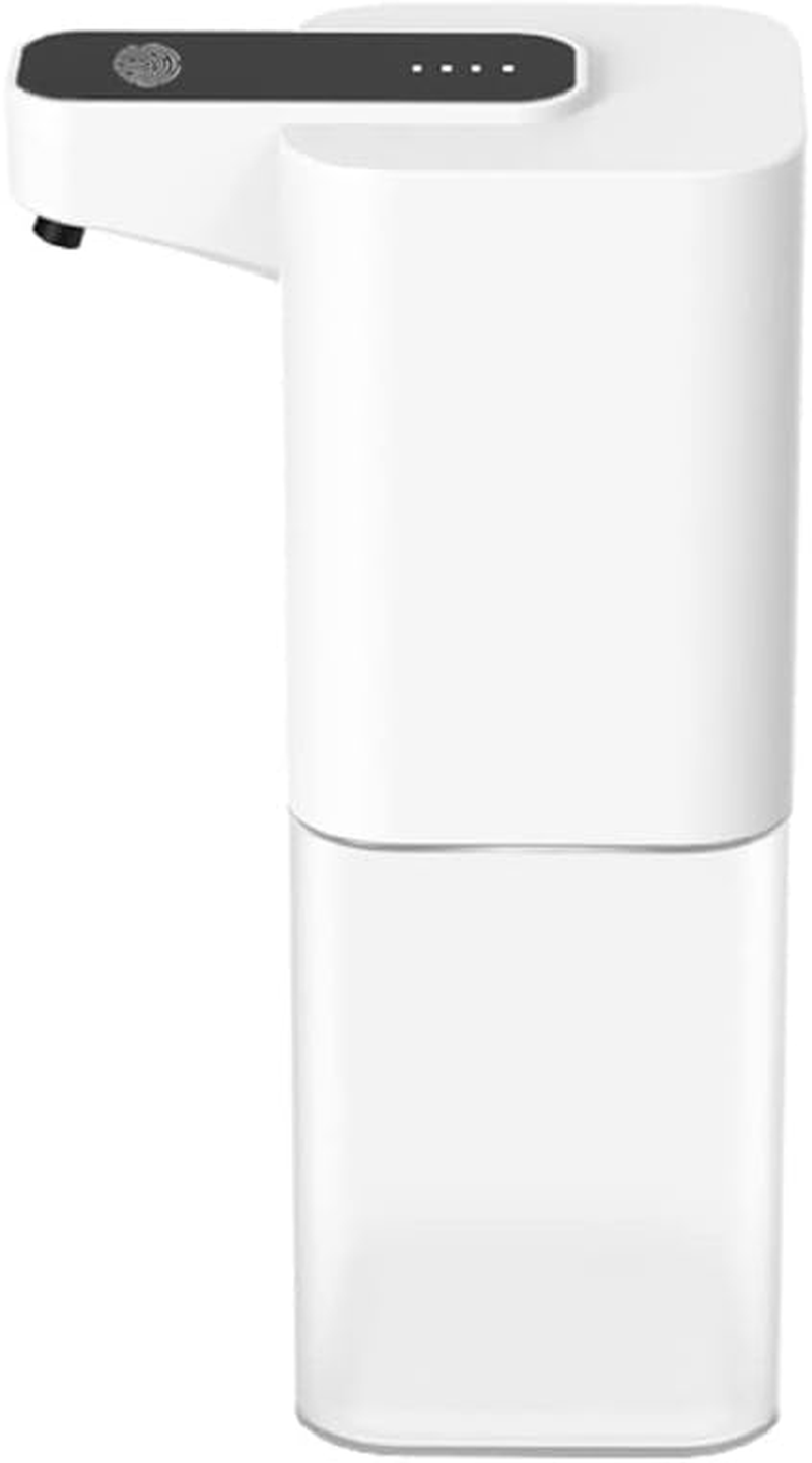 GOMINIMO Automatic Sensor Soap Dispenser, 400Ml Detachable Bottle, Fast Sensor, Rechargeable and Long-Lasting Battery, Easy to Refill, IPX4 Waterproof (Foam) image number 2