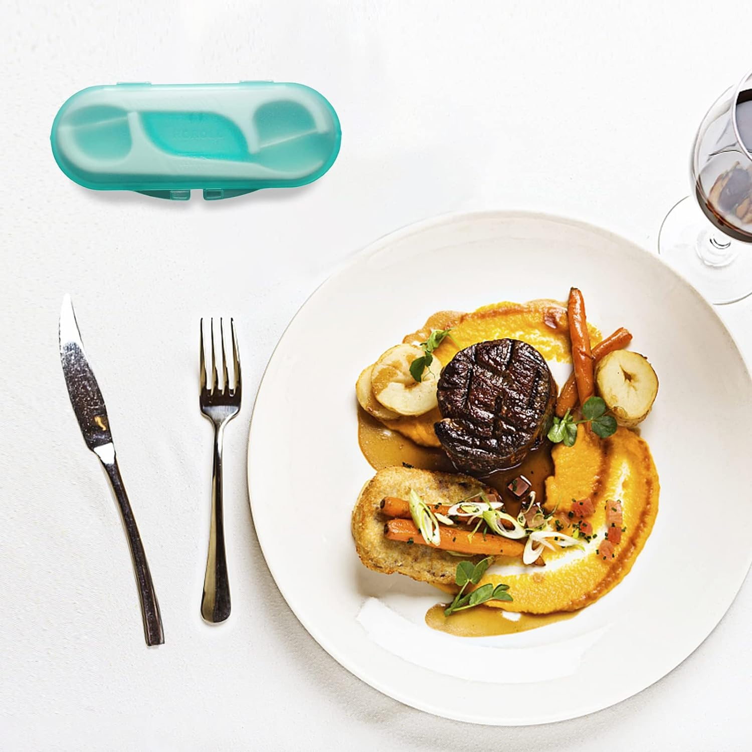 AOCEAN Dental Floss Picks - Travel Floss with Toothpicks - Professional Threader Flossers with 4 Storage Cases - Ideal for Family Hotel and High-Toughness Travel (40Pcs) - Mix image number 7