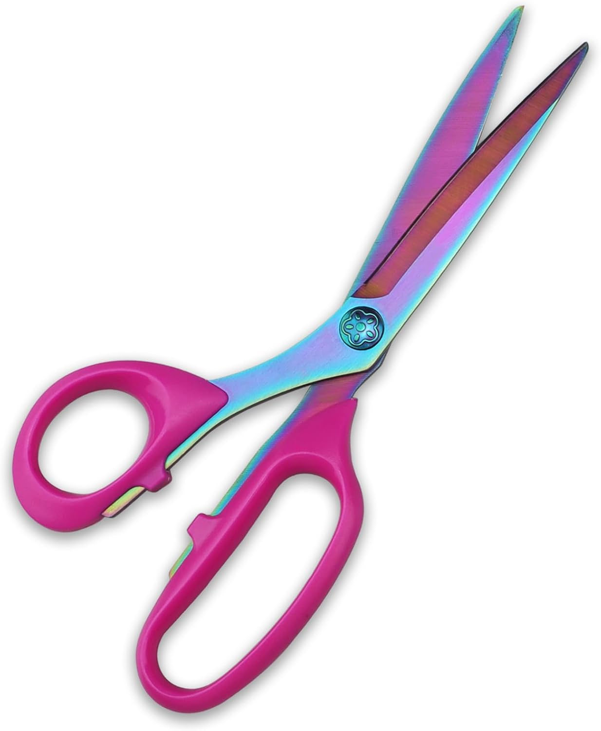 Left Handed Scissors Adults, Titanium Coating Forged Stainless Steel Sewing Scissors for Fabric Cutting, Multi-Purpose Shears for Dressmaking, Quilting, Home General Use Professional Crafting, 9 Inch image number 4