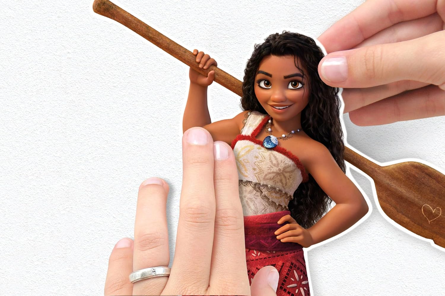 Komar Wall Sticker - Disney Moana 2 Family - Size 50 X 70 Cm - Wall Sticker for Children'S Room Wall Decoration Viana Colourful image number 3