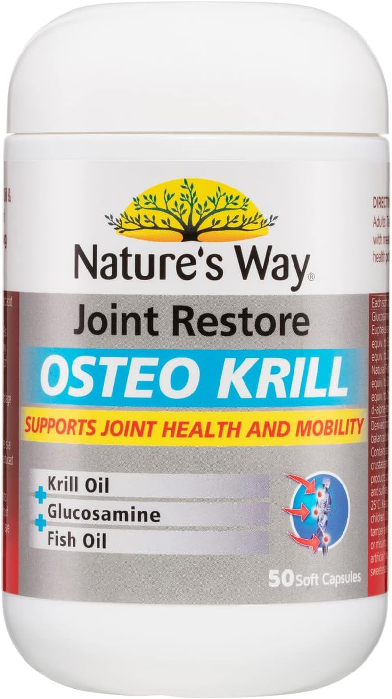 Nature'S Way Joint Restore Osteo Krill 50 Capsules image number 1
