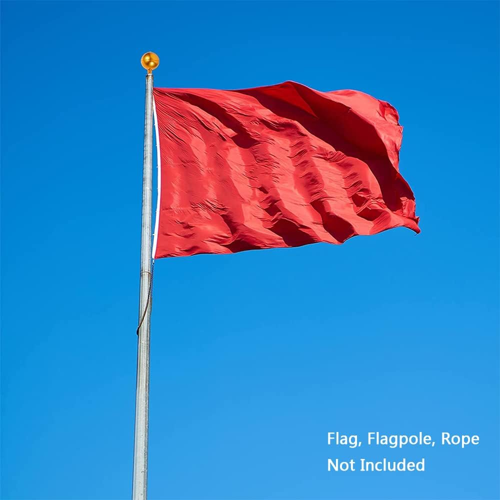 Flag Pole Ball Ornament with Aluminum Anodized Finish Weather Resistant Replacement for Standard Flag Poles (Light Gold, 3") - Silver image number 4