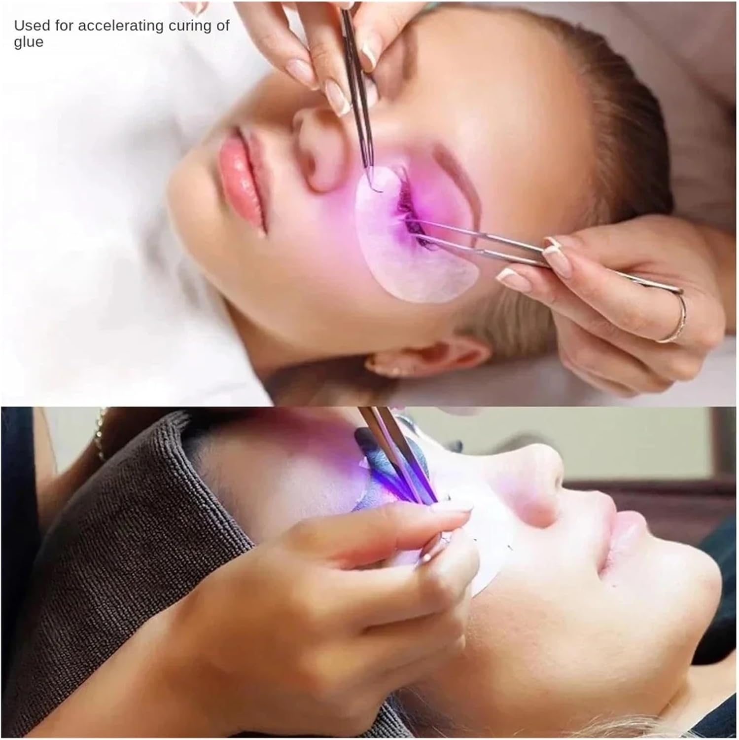 5V USB UV Ultraviolet Light LED Beauty Eyelash Manicure False Eyelashes Grafting Adjustment Colloidal Curing Lamp