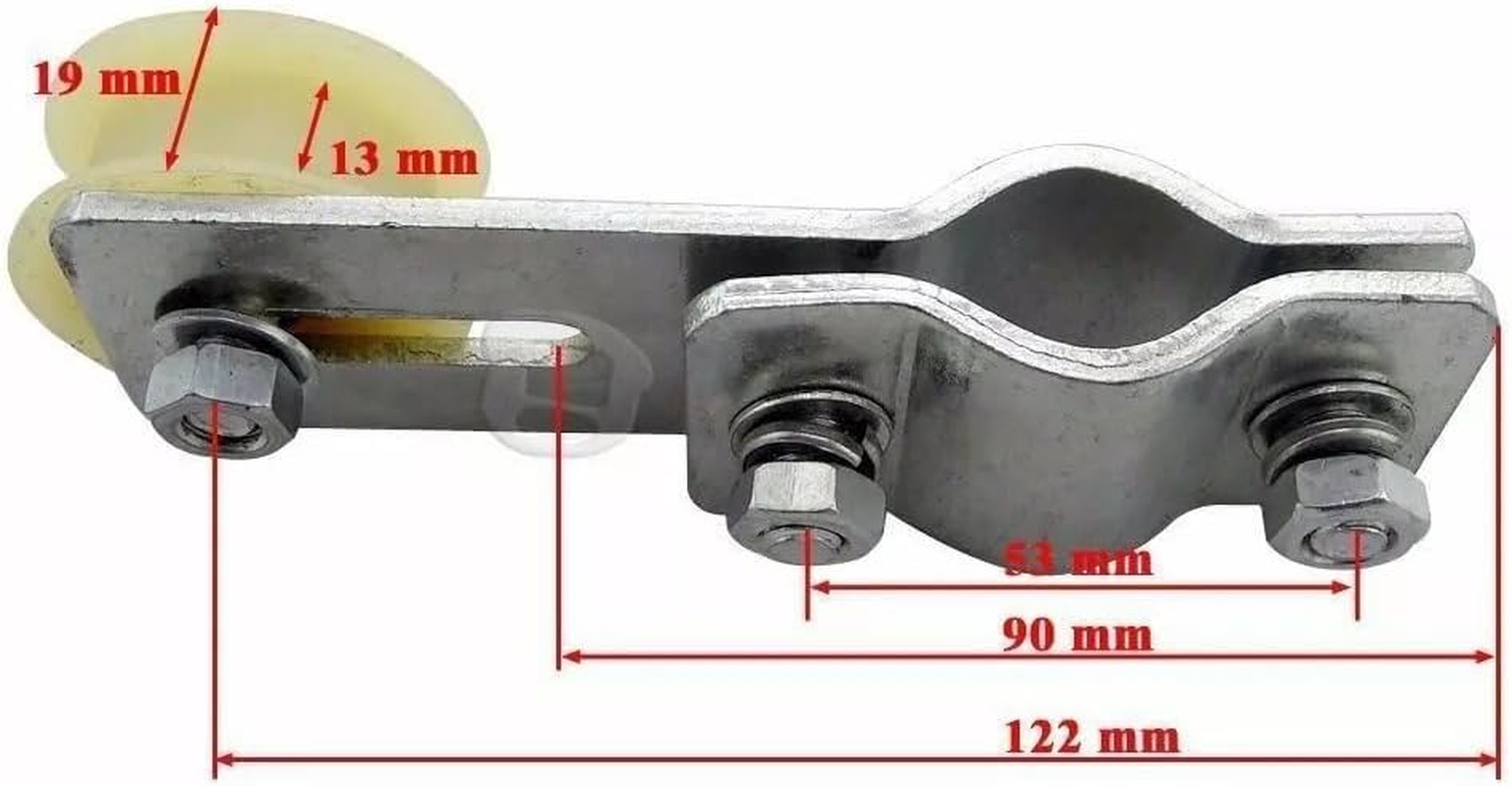TDR 415 Drive Chain Tensioner Roller Pulley 49Cc 48Cc 66Cc 70Cc 80Cc Motorized Push Bicycle Bike 2 Stroke Engine Motorized Minibike Parts Kit image number 2
