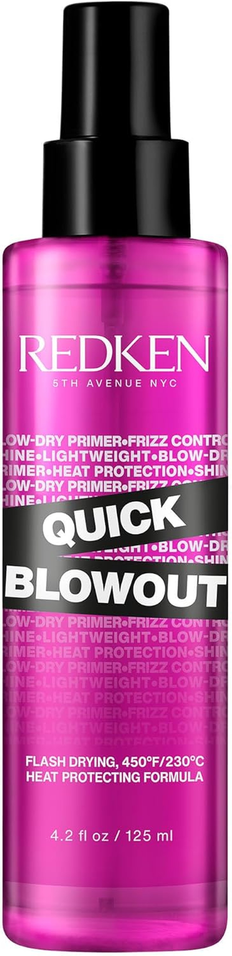 Redken Quick Blowout Heat Protecting Spray 125Ml image number 1