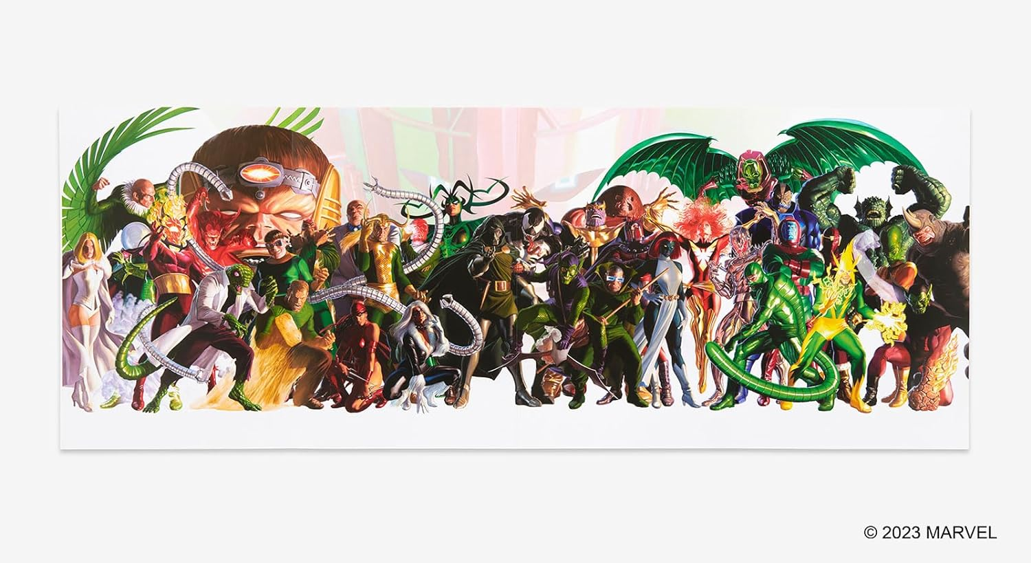 The Alex Ross Marvel Comics Super Villains Poster Book image number 5