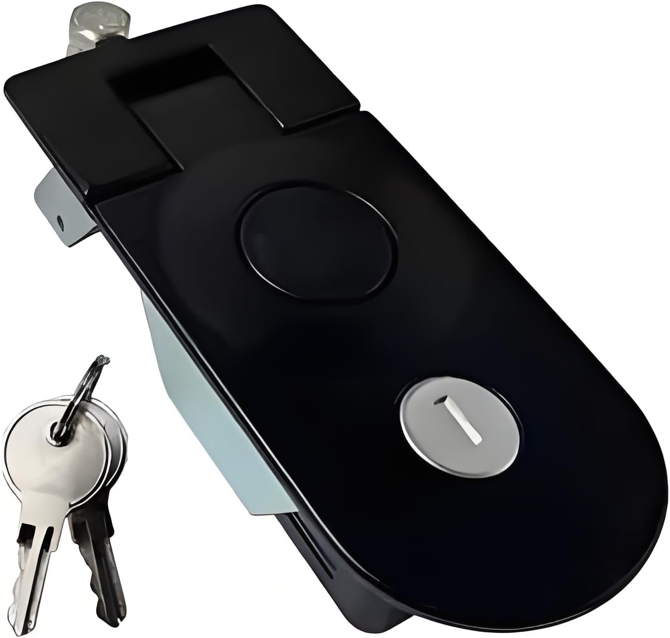 Zinc Alloy Compression Lock,Compression Latch with 2 Keys, for Motorhomes Yachts Trunks Warehouse Doors image number 2