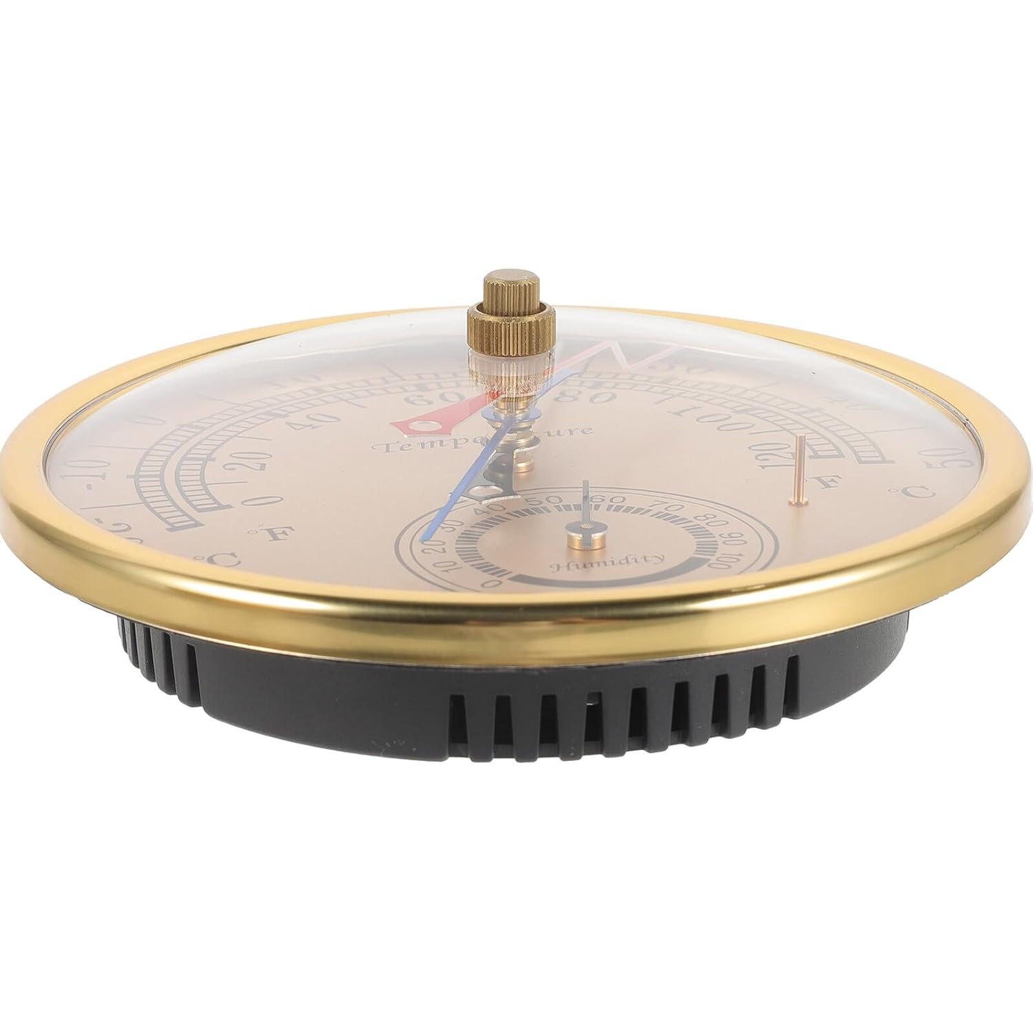 VICASKY Outdoor Thermometer Hygrometer Humidity Gauge for Greenhouses and Warehouses Wall-Mount Temperature and Humidity Sensor with Smooth Rounded Edges for Safe Use in Offices And image number 4