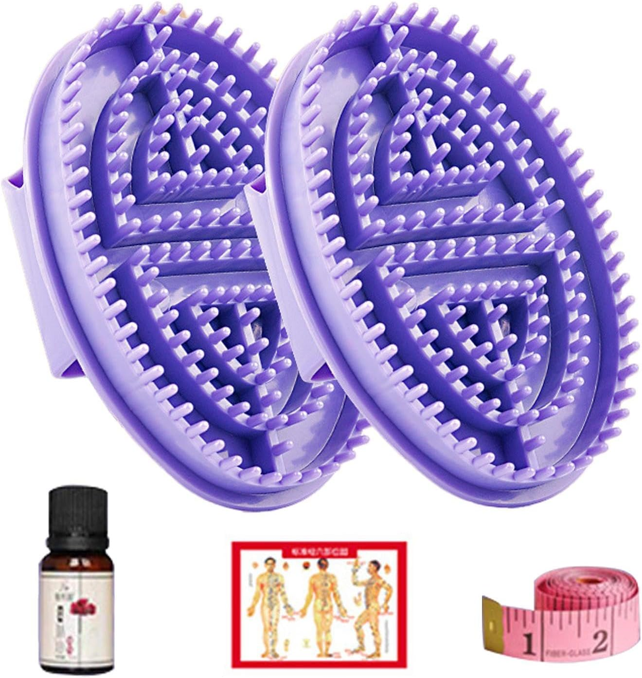Meridian Massage Brush, Meridian Brush Ergonomic Massage, Long Lasting Comb for Massaging Oil Comb