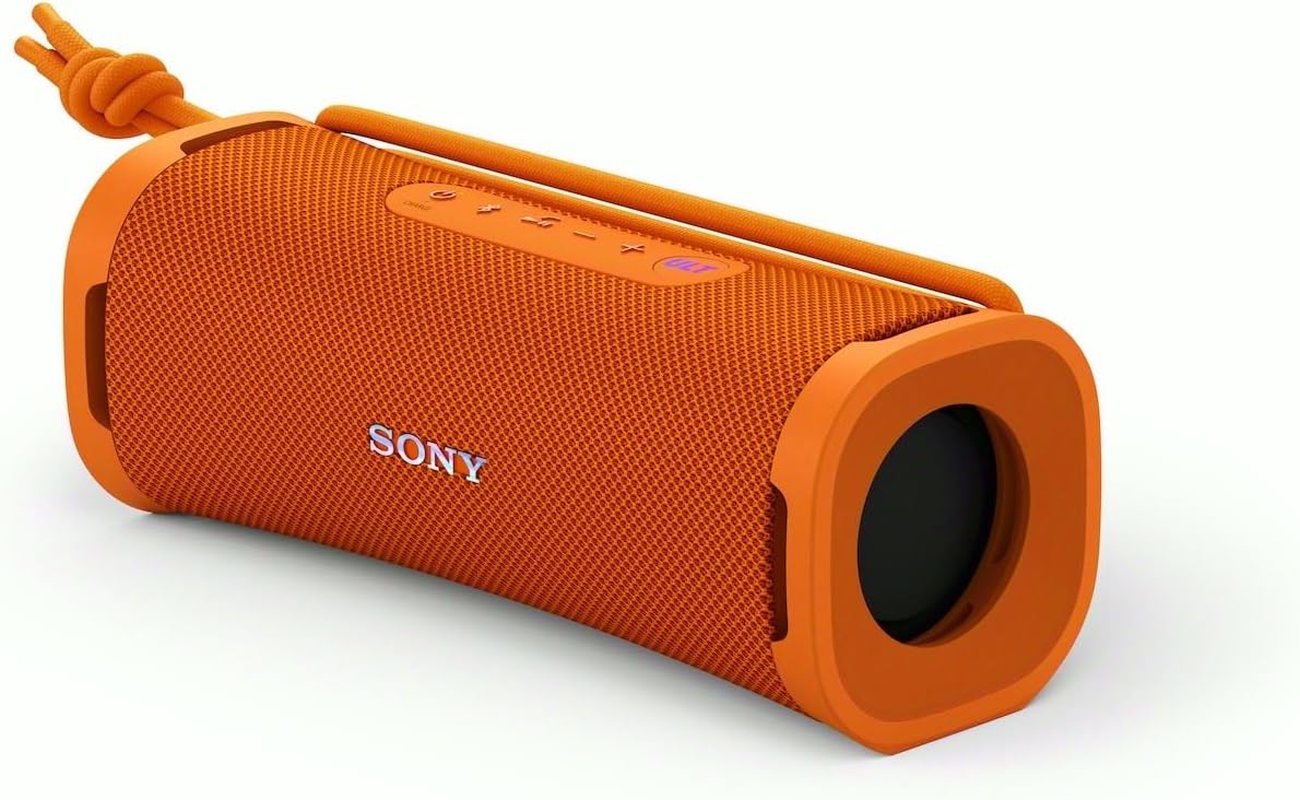 Sony ULT Field 1 Portable Bluetooth Speaker (SRSULT10B), Black - Enhanced Bass and High Volume Music Playback, up to 12 Hours Battery Life