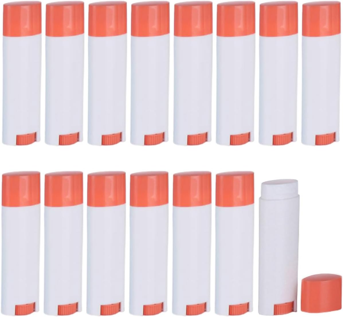 FZBNSRKO 5Ml 25Pcs Empty Oval Deodorant Lip Balm Tubes Containers Twist-Up Refillable Containers for Lipstick,Chapstick,Homemade Lip Balm,Diy Deodorants(Purple)