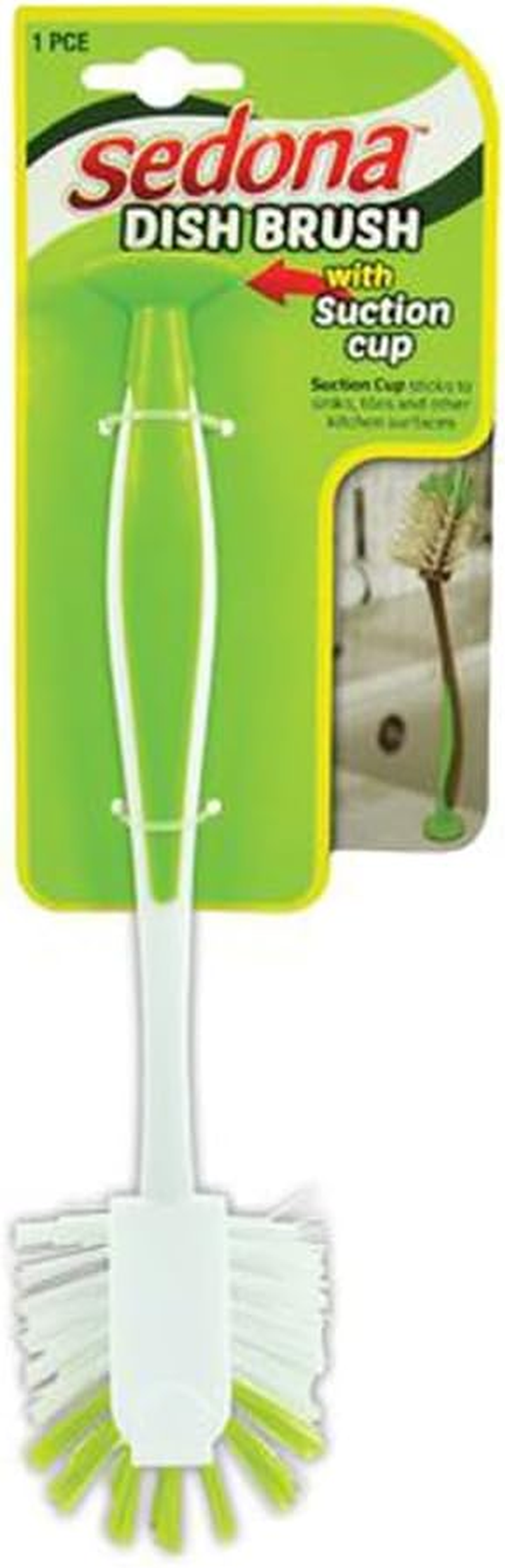 Sedona Suction Kitchen Cleaning Brush (Pack of 2) image number 2