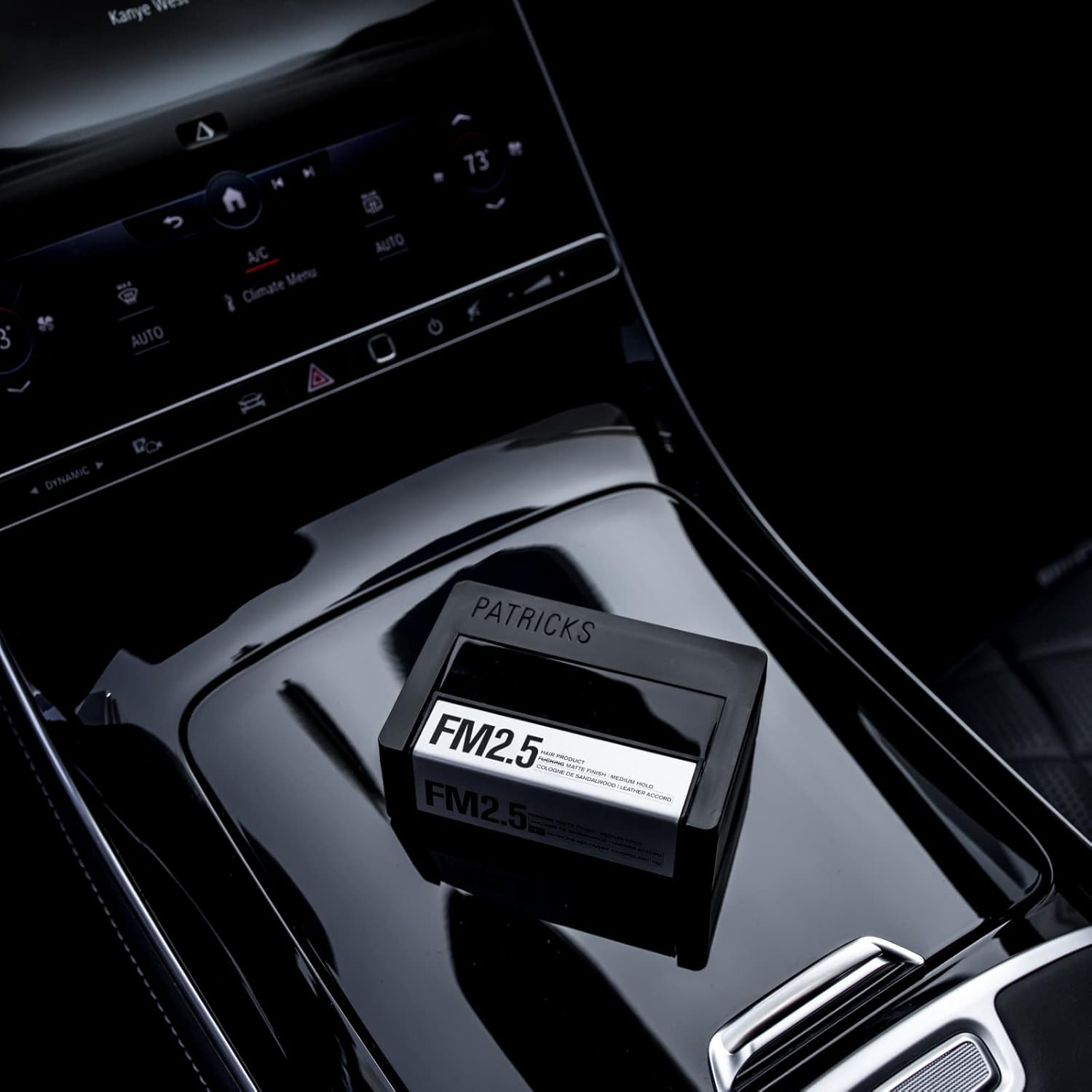 PATRICKS | FM2.5 Matte Pomade for Men'S Hair | Medium - High Hold Styling Product | Thickening Paste | Travel Friendly | Sulfate Free | Water Resistant | 75G image number 5