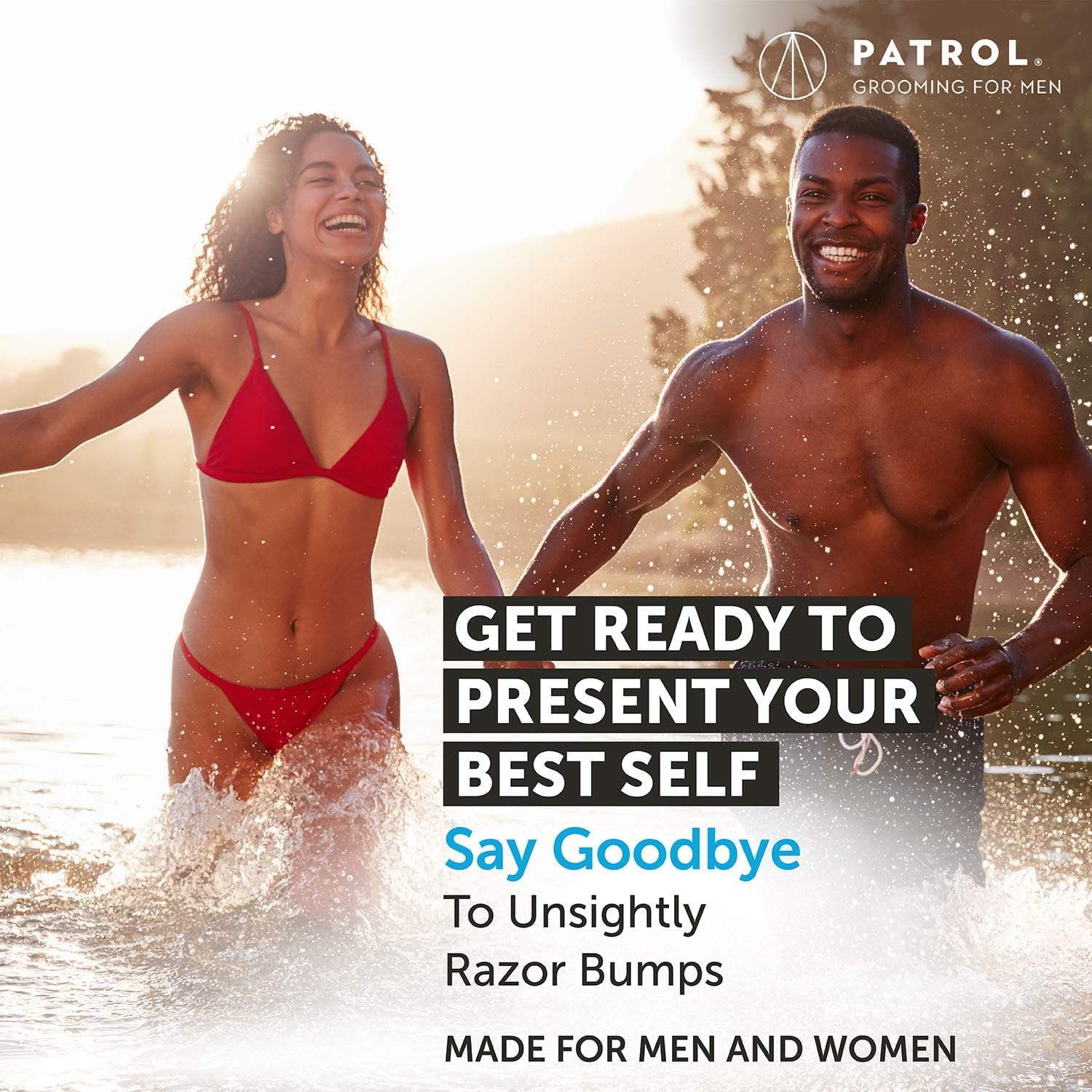 Bump Patrol Sensitive Strength Aftershave Formula - Gentle after Shave Solution Eliminates.