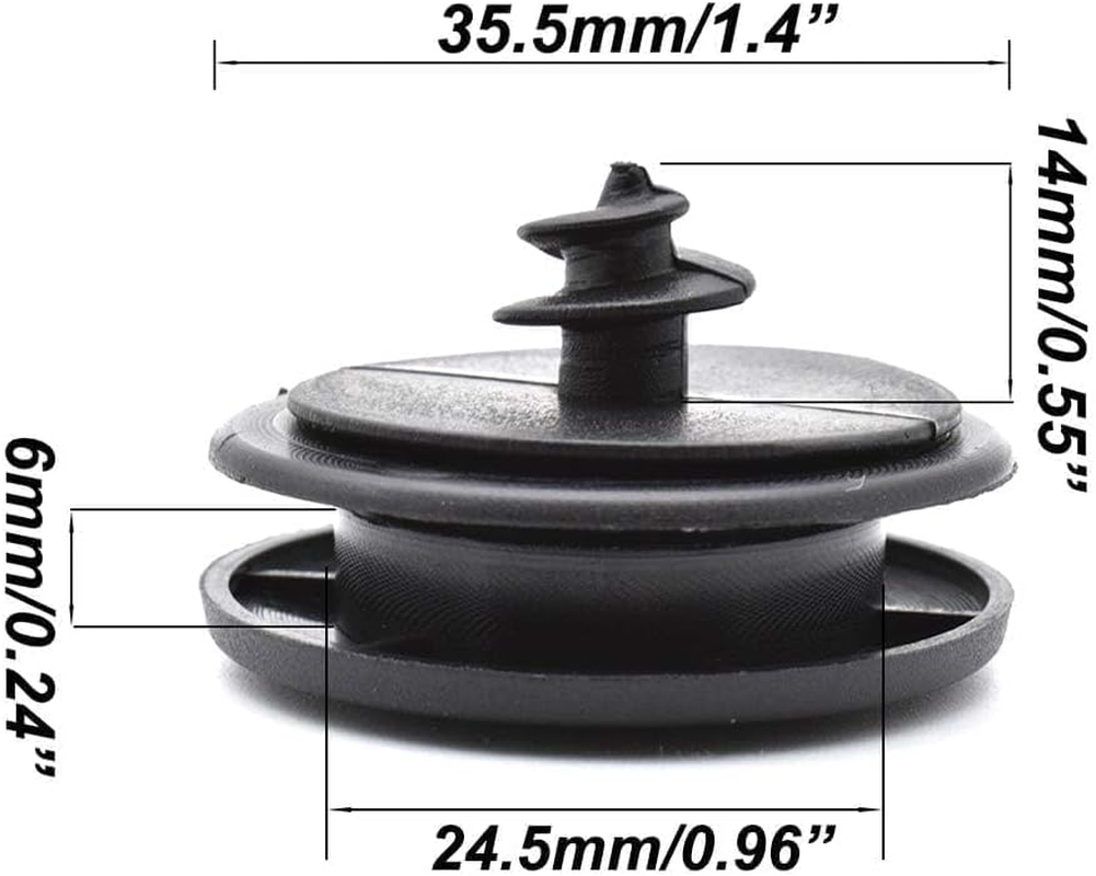 AUTOXBERT 10X Car Mat Clips/Fixings/Fasteners Floor Twist Lock for Car Carpet image number 5