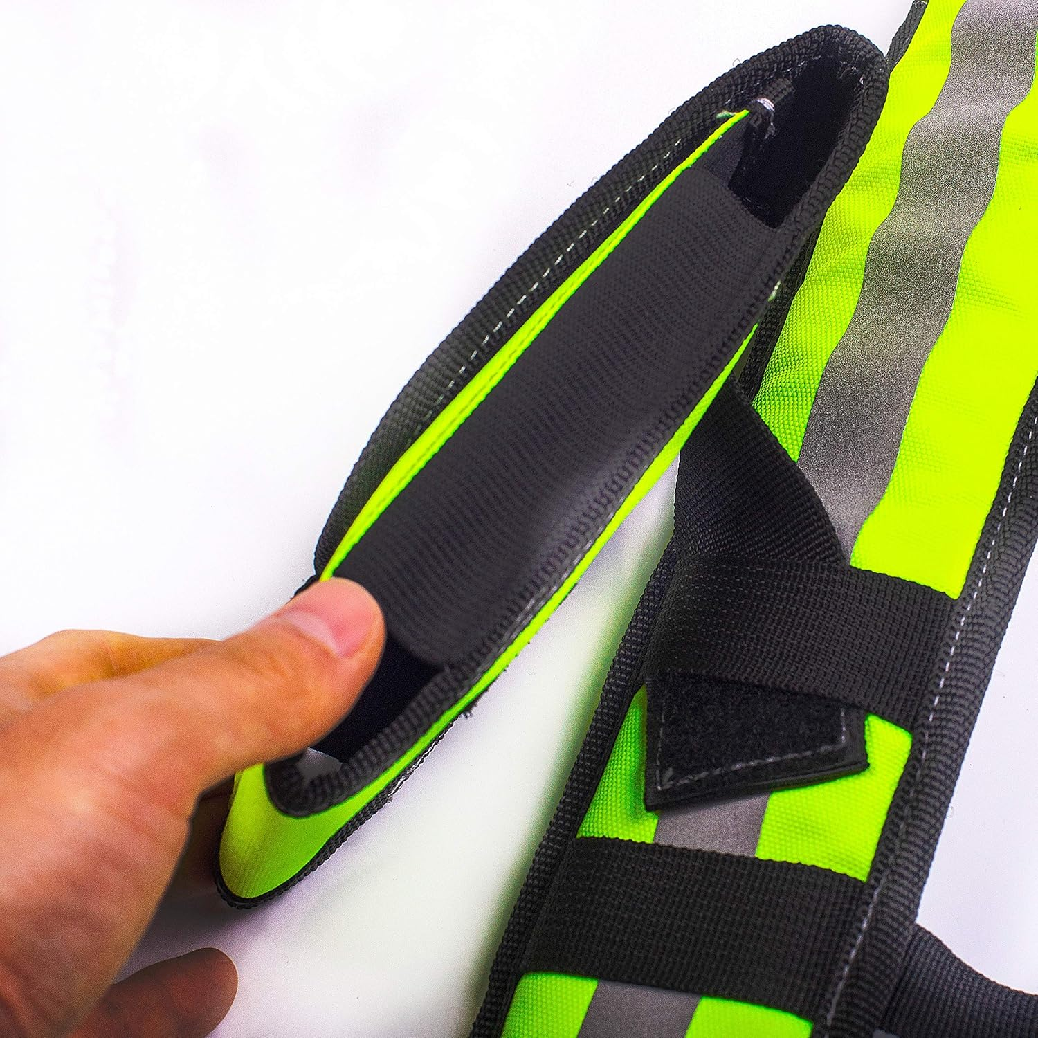 Reflective Tool Belt Suspenders Padded Heavy Duty Work Suspenders for Carpenter Electrician Work