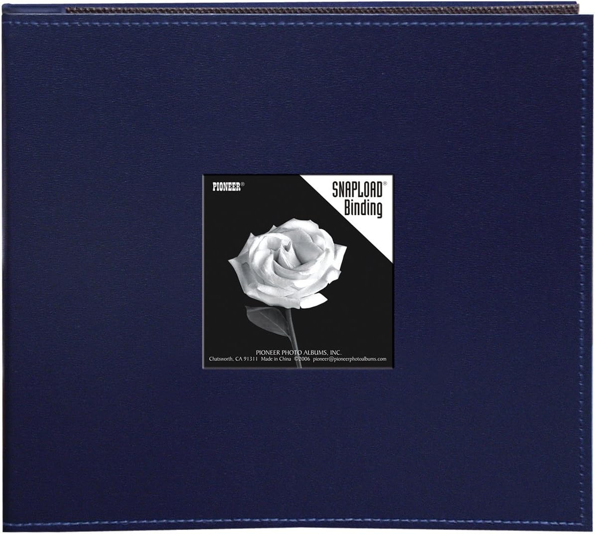 Snapload 8X8 Frame Leatherette Scrapbook, Red