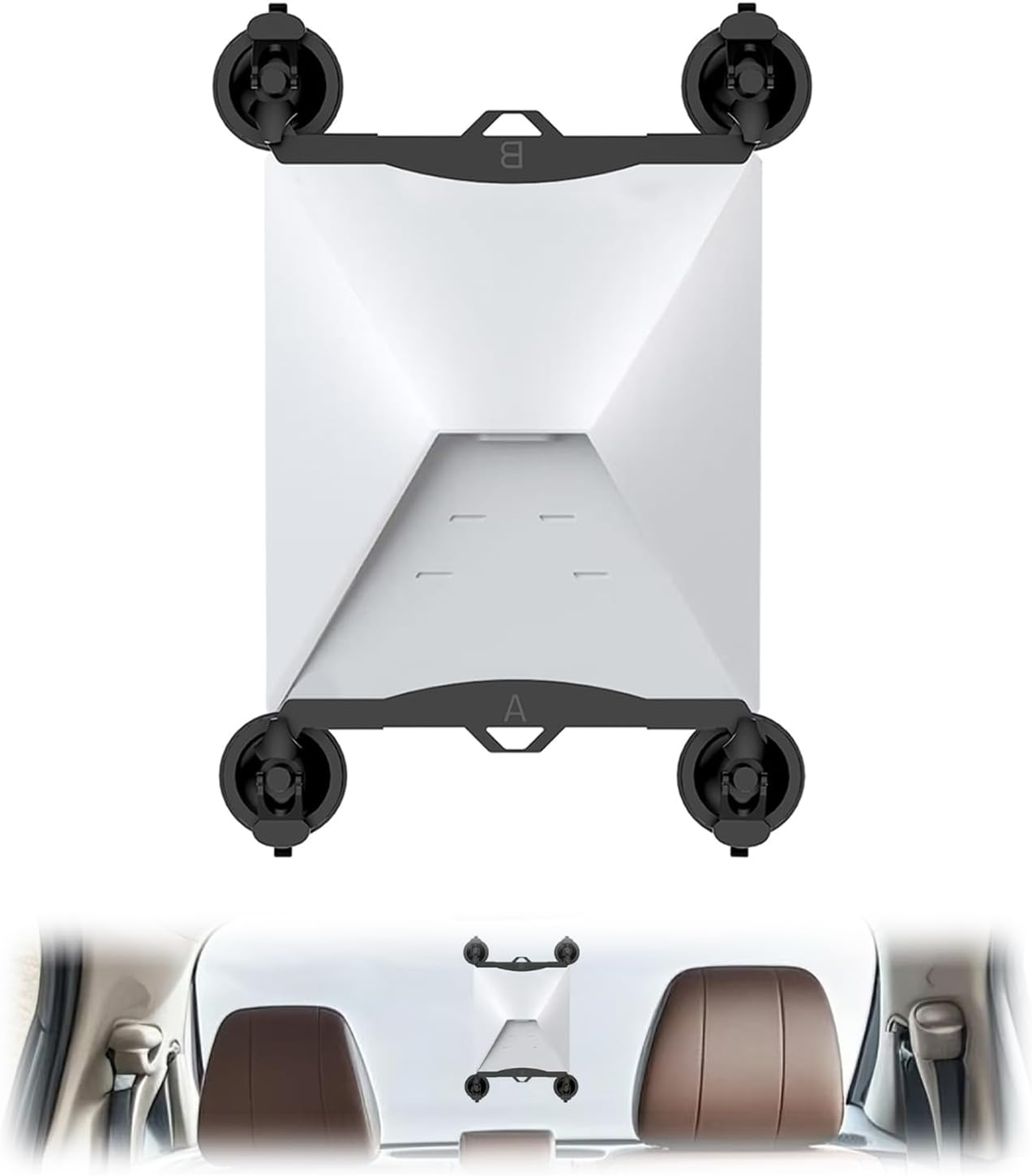 Starlink Mini Mount,Strong Suction Cup Mount for Starlink Mini Mounting on Windows, Sunroofs,Rvs, Boats, and Road Trips - Starlink Mini Accessories image number 3