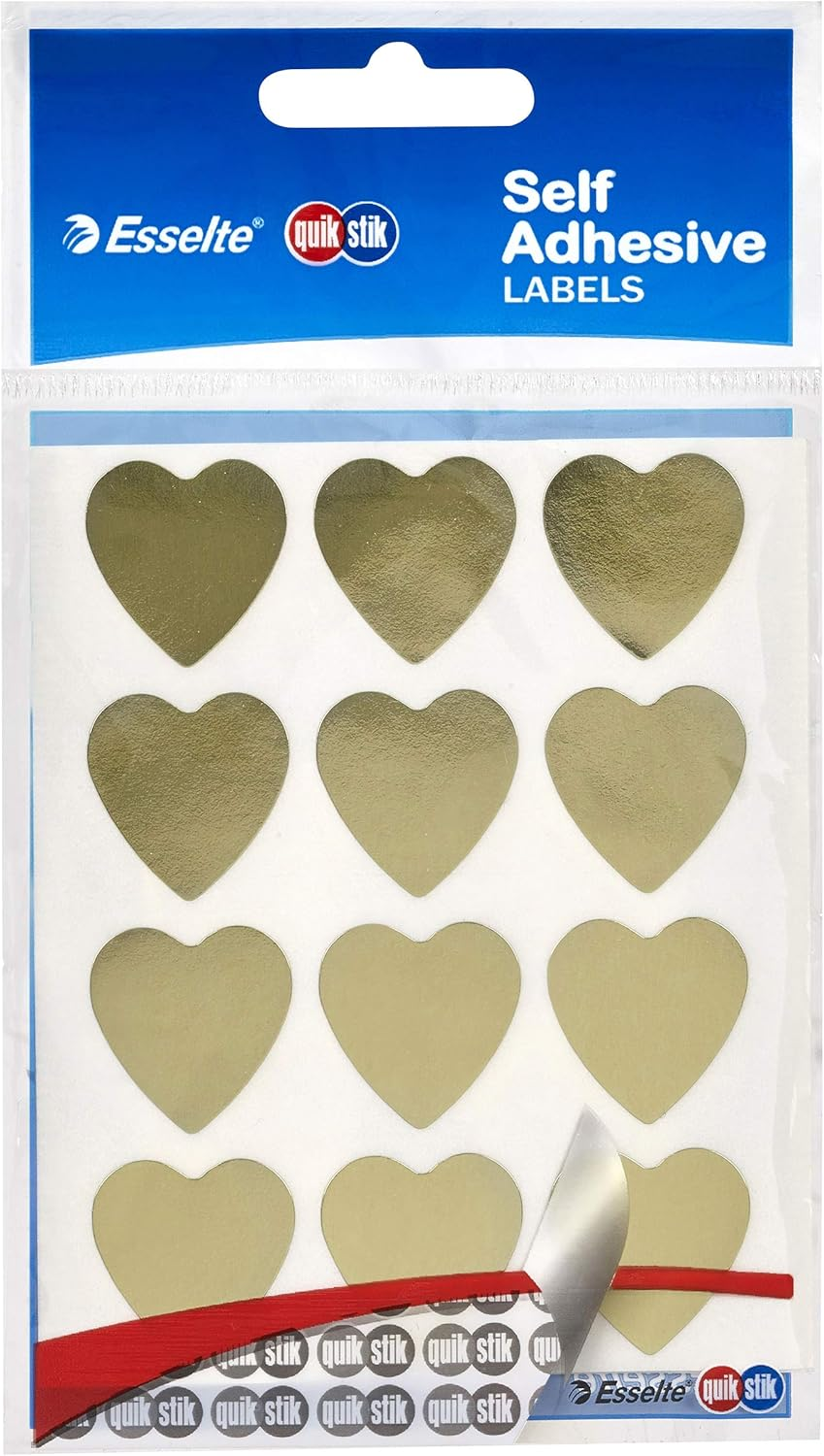 Quikstik Labels Hangsell Gold Star 135 Labels image number 3