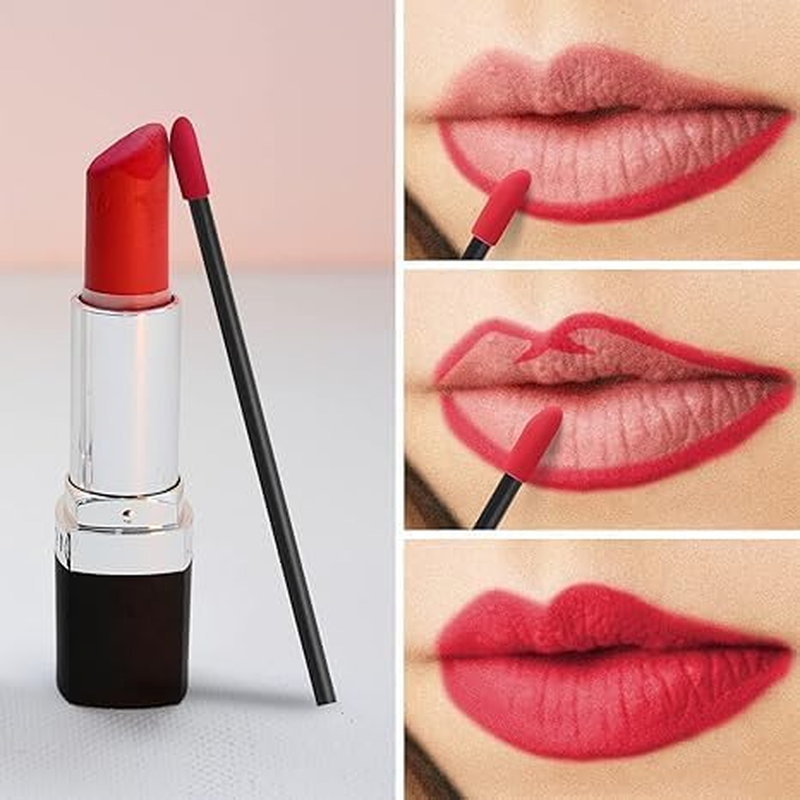 400 Pcs Lip Applicators Disposable, Lip Brush for Lipstick Applicator, Makeup Brushes Lip Gloss Applicator Wands, Lipstick Lint Free Brush, Gloss Wands Applicators Tool Makeup Beauty Tool Kits image number 3