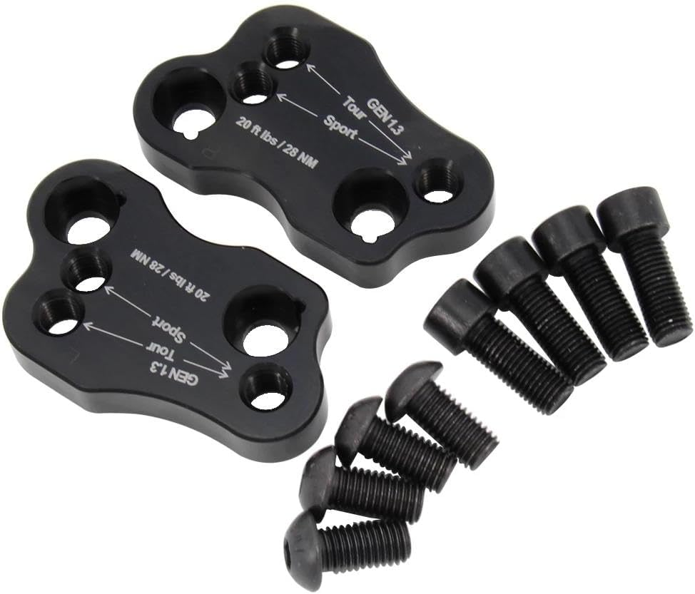 LOTFI Motorcycle Accessories Fit for Goldwing GL1800 GL 1800 2020 2018 2019 Handlebar Clamp Raised Extend Handlebar Mount Riser image number 5