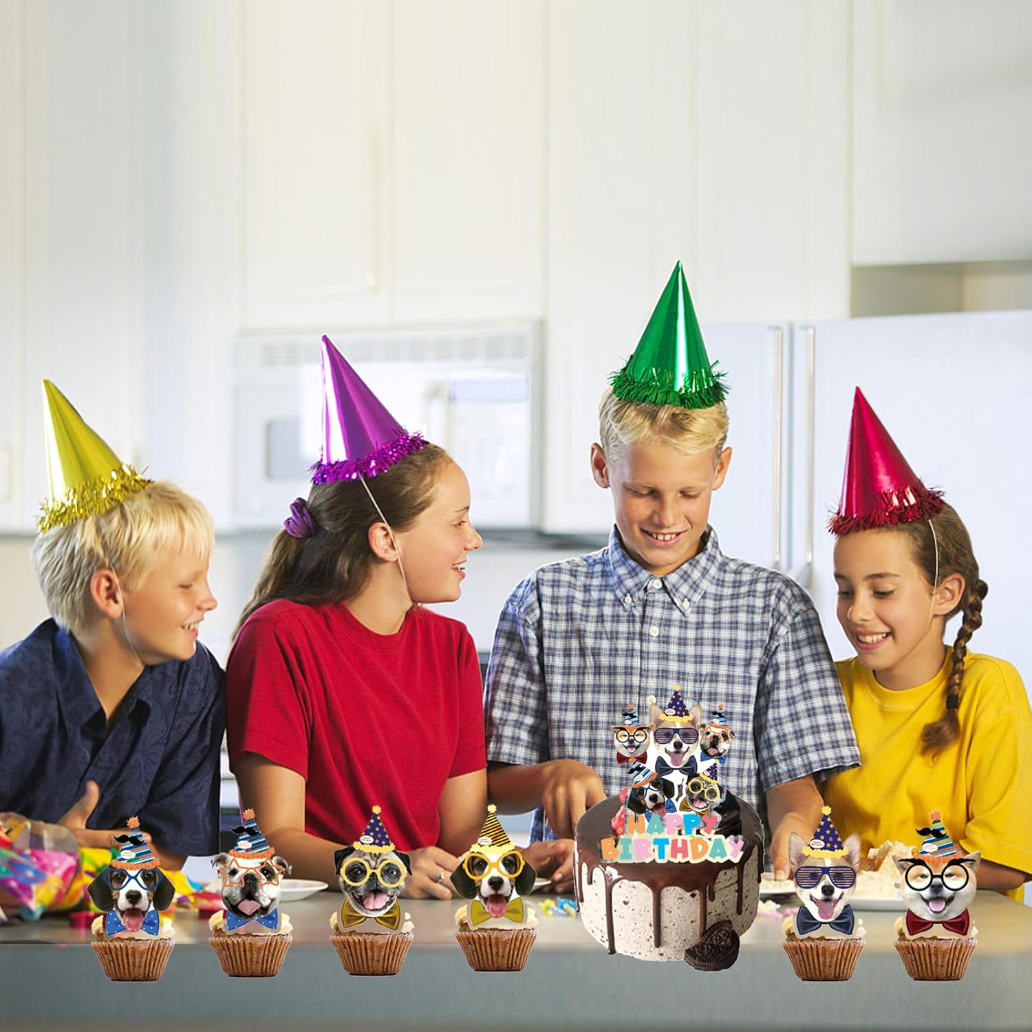 Pet Dog Birthday Decorations Dog Birthday Decoration Pet Dog Birthday Party Supplies Dog Cake Decorations Pet Dog Birthday Party Decorations Dog Decorations Birthday Pet Dog Party Decorations image number 2