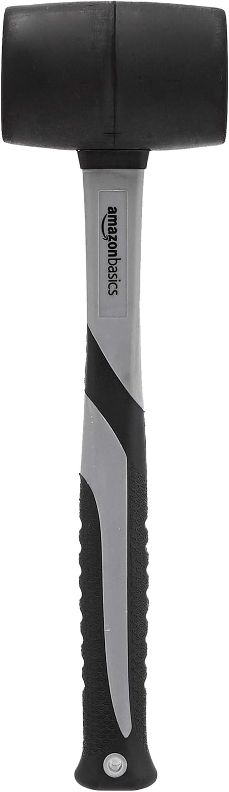 Amazon Basics Rubber Club Hammer with Fiberglass Handle and Textured Cushion Grip image number 3