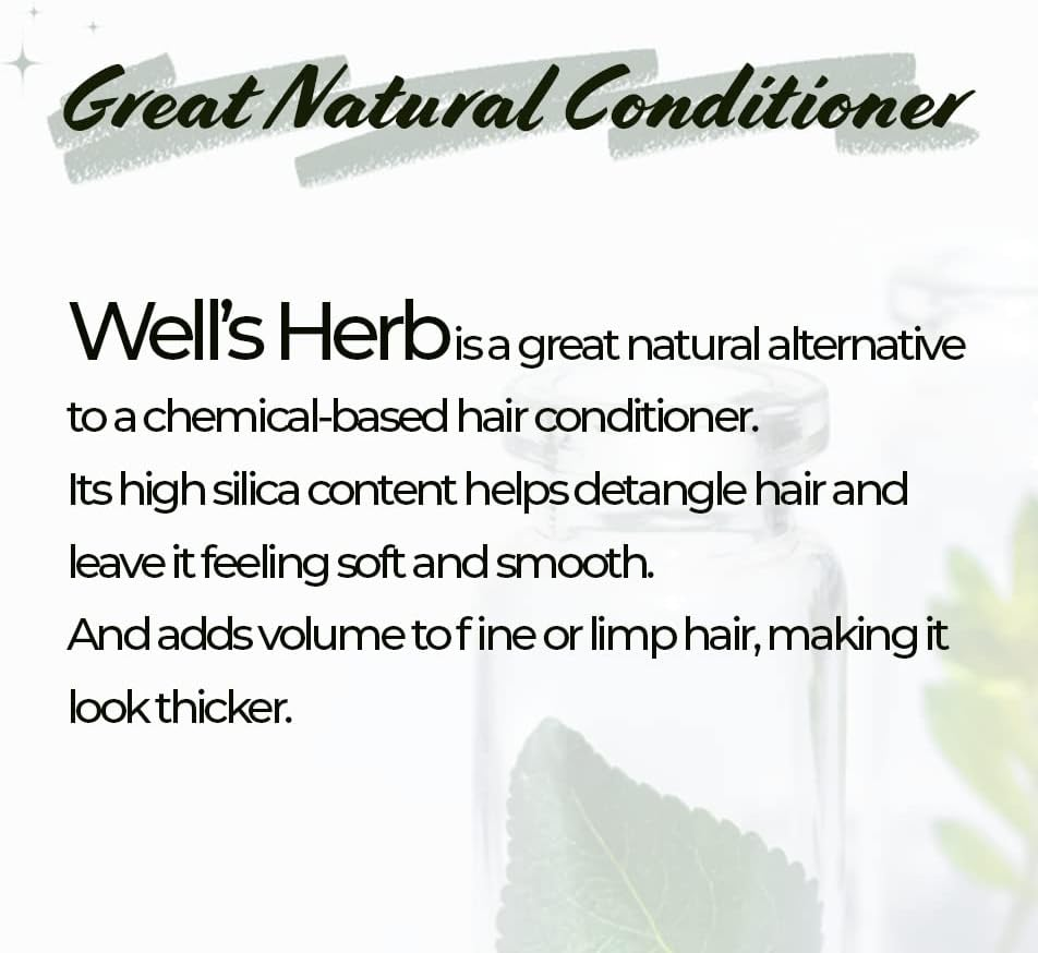 Well'S Herb / 24 Kinds/Perfect for Herbal Hair Infused Oil/Edible Herbs (Horsetail) image number 4