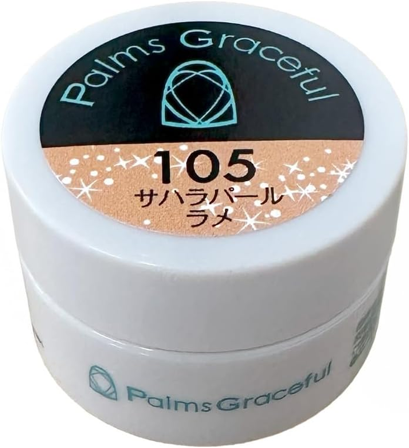 Palms Graceful Color Gel 3G 105 Sahara Pearl Glitter image number 1