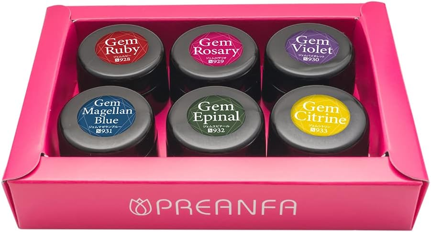 PRE GEL Foliage Series (PREGEL) 6 Color Set