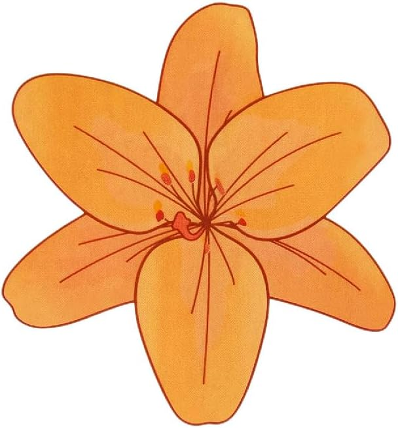 Window Fly Paper for Indoors Sticky,Fly Trap Indoor Non-Toxic & Odorless,Window Sunflowers Decoration Design Sticky Fly Trap Fly Tape 20 Pack (Lily)